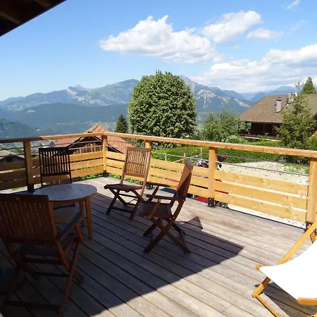 Chalet Neuf 6 Personnes Mont-Saxonnex Exterior photo